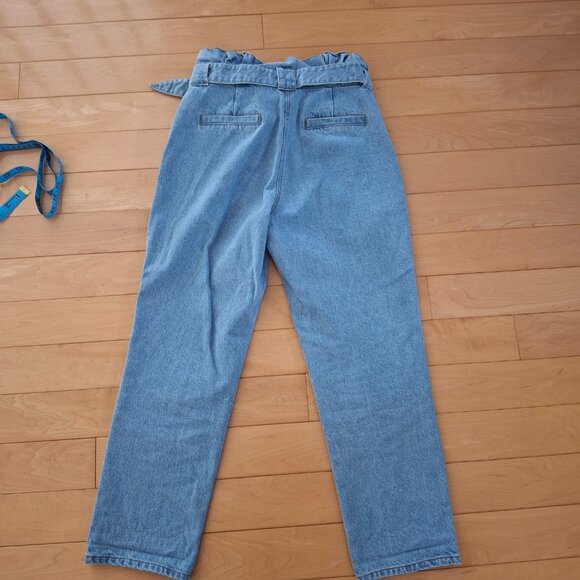 Monk & Lou high rise Paperbag Jean - Picture 2 of 4